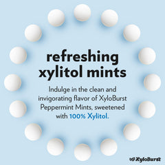 Xyloburst xylitol crystal close-up showing sugar-free sweetness.