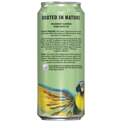 Yachak Ultimate Mint yerba mate close-up highlights natural ingredients