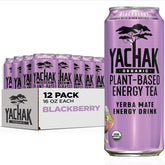 Yachak Yerba Mate Blackberry can front, ready for a natural caffeine lift on the go.