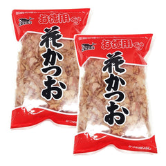Yamahide Hanakatsuo bonito flakes in a bag, ideal for dashi base and Japanese cooking.