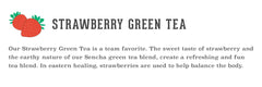 Yamamotoyama Strawberry Green Tea packaging, signaling premium quality and flavor.