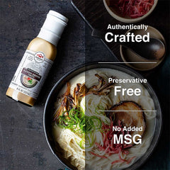 Hearty ramen bowls with chashu, eggs, and greens featuring Yamasa broth