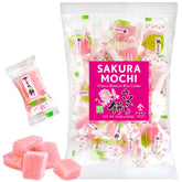 Yamasan Kyoto Uji Sakura Mochi Candies in packaging, ideal for gifting.