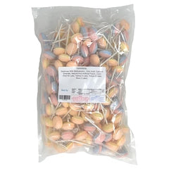 Yankee Traders cherry-blue raspberry duo lollipops brighten classrooms and events.