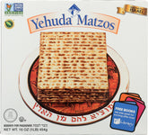 Yehuda Matzo Crackers pack shot — all-natural and kosher for Passover.
