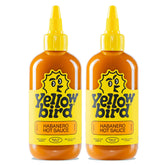 Yellowbird Classic Habanero hot sauce pour-over shot adding bright tropical heat.