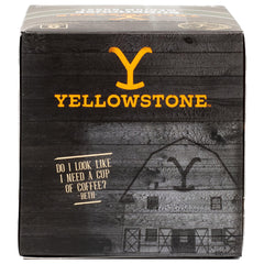 Yellowstone Bunkhouse pod close-up highlighting premium 100% Arabica beans.