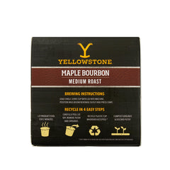 Yellowstone Maple Bourbon cup ready image suggests quick, satisfying flavor