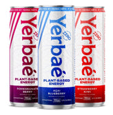 Yerbaé Energy Seltzer Acai Blueberry can — sugar-free refreshment with natural caffeine.
