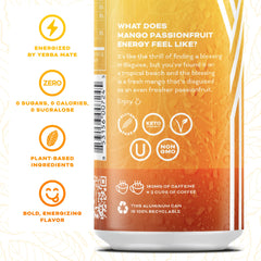Yerbaé Mango Passion Fruit 12-pack box on display for easy refreshment
