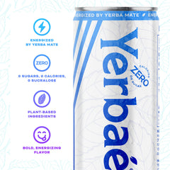 Yerbae Pomegranate Berry can offers crisp, zero-calorie refreshment.