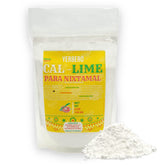 Yerbero Mexican Cal packaging for authentic masa preparation and easy pantry storage.