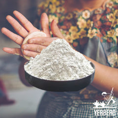Yerbero tortilla-making-batch shows pliable masa ready for rolling.