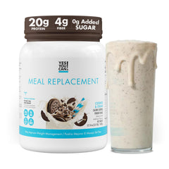 Yes You Can! complete meal replacement tub front for convenient daily nutrition