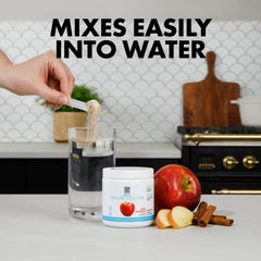 Yes You Can Water Lipo Tea Apple Cinnamon closeup highlights aromatic flavor.
