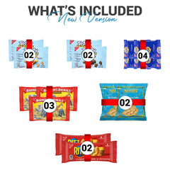 YESY Individually wrapped crackers close-up, portable snack convenience