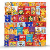 YESY Crackers Variety Pack front view, ideal for quick snacking on the go