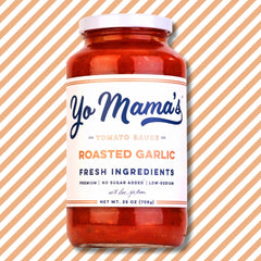 Yo Mama’s Foods Pasta Dish with Sauce showing restaurant-quality flavor at home