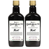 Yoder Naturals bottle close-up with herbs, ideal for a daily tonic in water