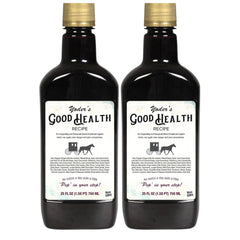 Yoder Naturals bottle close-up with herbs, ideal for a daily tonic in water