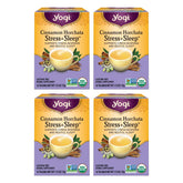 Yogi Cinnamon Horchata Tea cup steaming for a calming evening ritual
