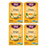 Yogi Ginger Tea cup steaming for a warm, comforting aroma