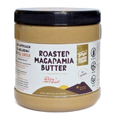 Yogi Super Foods Roasted Macadamia Nut Butter with creamy texture, perfect on toast
