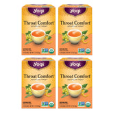 Yogi Throat Comfort 4-pack outer box for convenient daily use