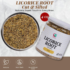 Yogi’s Gift licorice root used in DIY herbal blends.