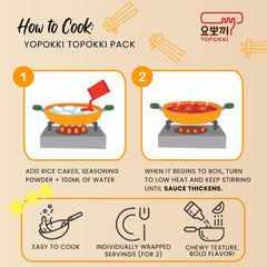 Yopokki sauce close-up highlights sweet and mild spice flavors.