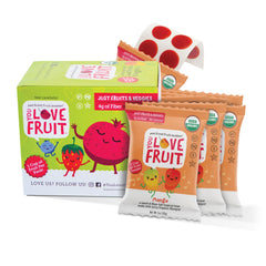 YOU LOVE FRUIT mango all natural snack pack 12 x 1oz for on-the-go indulgence