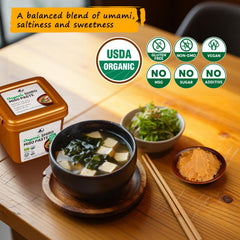 YUHO Miso Paste resealable box preserves freshness and reduces mess