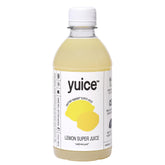 yuice Lemon Super Juice bottle on bar counter for cocktails
