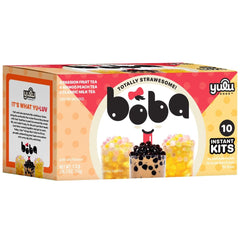 YULU FOODS boba bundle kit gift box for easy at-home tea