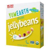 YumEarth Organic Jelly Beans in individually wrapped packs for on-the-go snacking