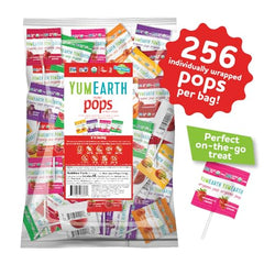 YumEarth Organic Pops eight fruit flavors for celebrations and snacking
