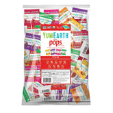 YumEarth Organic Pops bag with 250 lollipops, great for parties