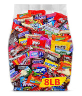 Yummy Chew assorted chocolate candy eight-pound bulk pack for events and sharing.