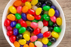 Yummy Chew Brach's Jelly Beans Classic colorful assortment great for baking and decorating.