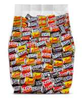 Yummy Chew chocolate miniatures assortment in a bulk bag, ideal for party favors and candy bowls.