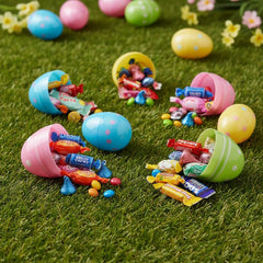Yummy Chew Pops chewy candy assortment ideal for Easter baskets and candy bowls.