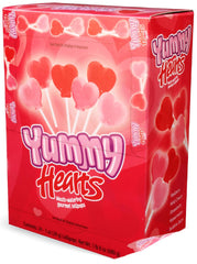 Yummy-Lix gourmet lollipops six flavors, colorfully wrapped and ready to share