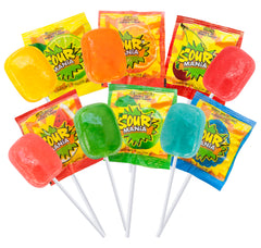 Yummy Lix Sour Mania lemonade lollipop zesty citrus option for gatherings