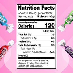 Close-up of FROOTIES assorted fruity candies in bright colors