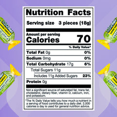 YUMMYLAND Jolly Racher Green Apple individually wrapped candies for on the go sweetness