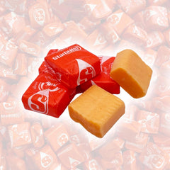 YUMMYLAND Star Bursts bulk packaging keeps flavor fresh in a resealable bag.
