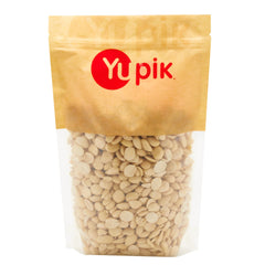 Yupik blanched Marcona almonds bag for bulk snacking and portion control.