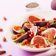 Yupik chia seeds blended into a smoothie for fiber boost