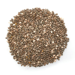 Yupik chia seeds sprinkled over yogurt for added texture