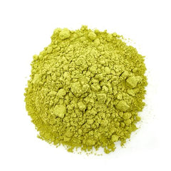 Yupik Moringa leaf powder in a resealable pouch for baking and cooking convenience